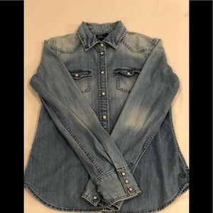 American Eagle denim shirt